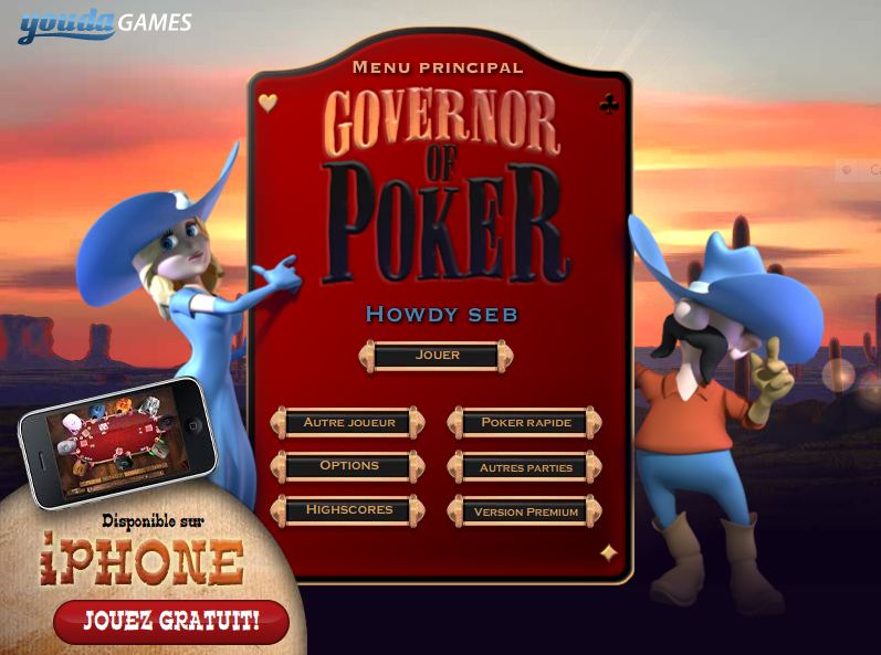 Jeux de poker en ligne gratuit pour mineur